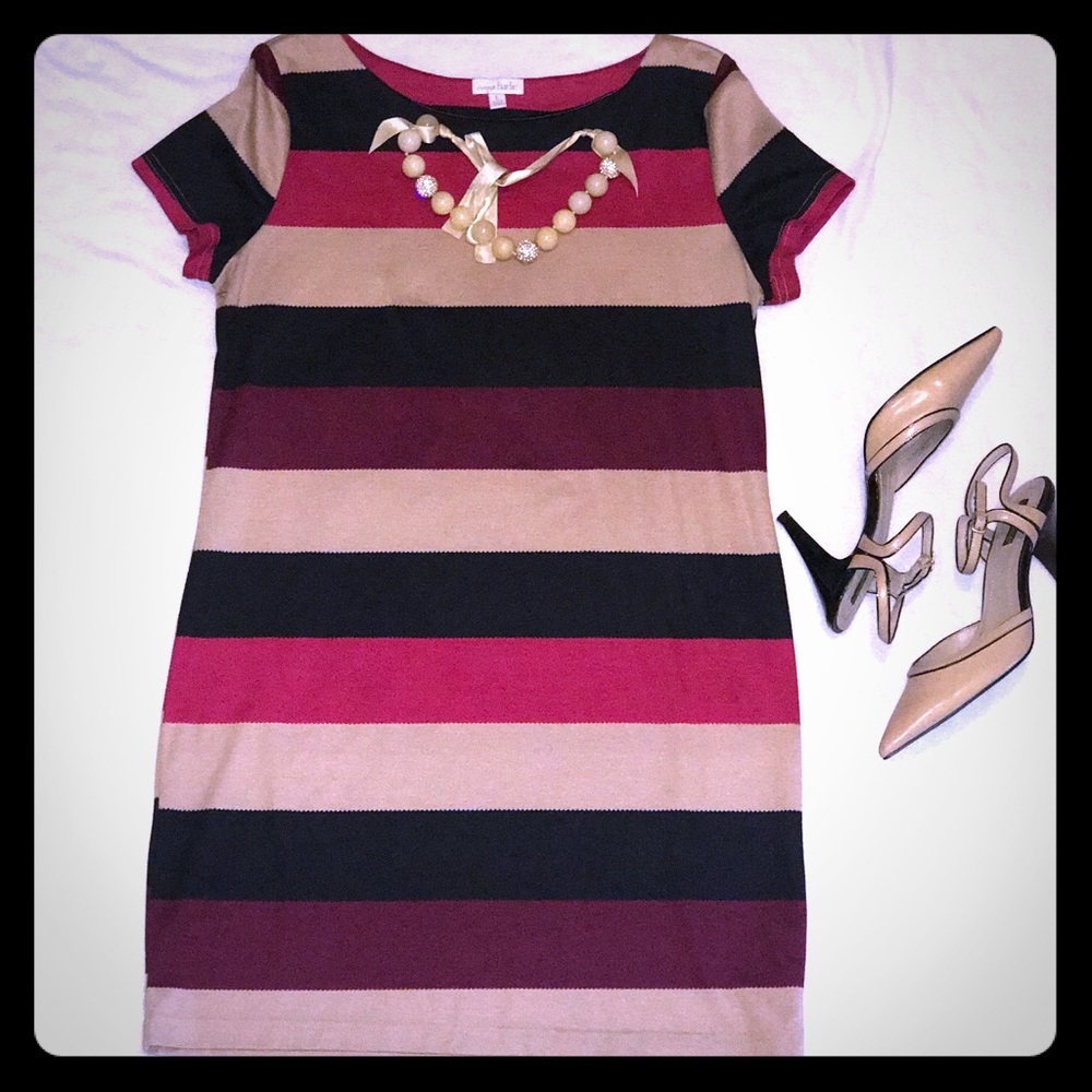 Charming Charlie Striped Dress